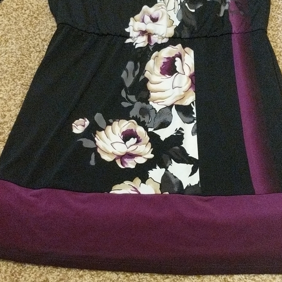 white house black market rose dress - Picture 2 of 4
